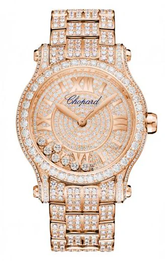 Chopard Happy Sport Joaillerie Rose Gold Diamonds Automatic 36 mm